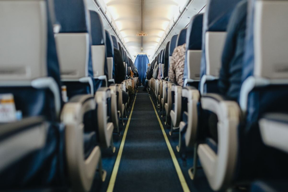 Here's Where To Sit On A Plane If You're A Nervous Flyer