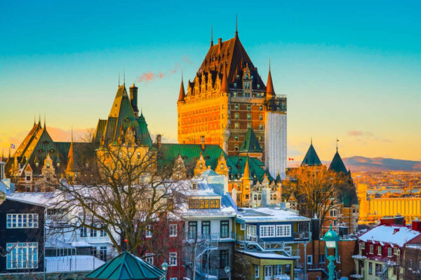 View Of Chateau Frontenac In Quebec City, Canada, North America.jpg